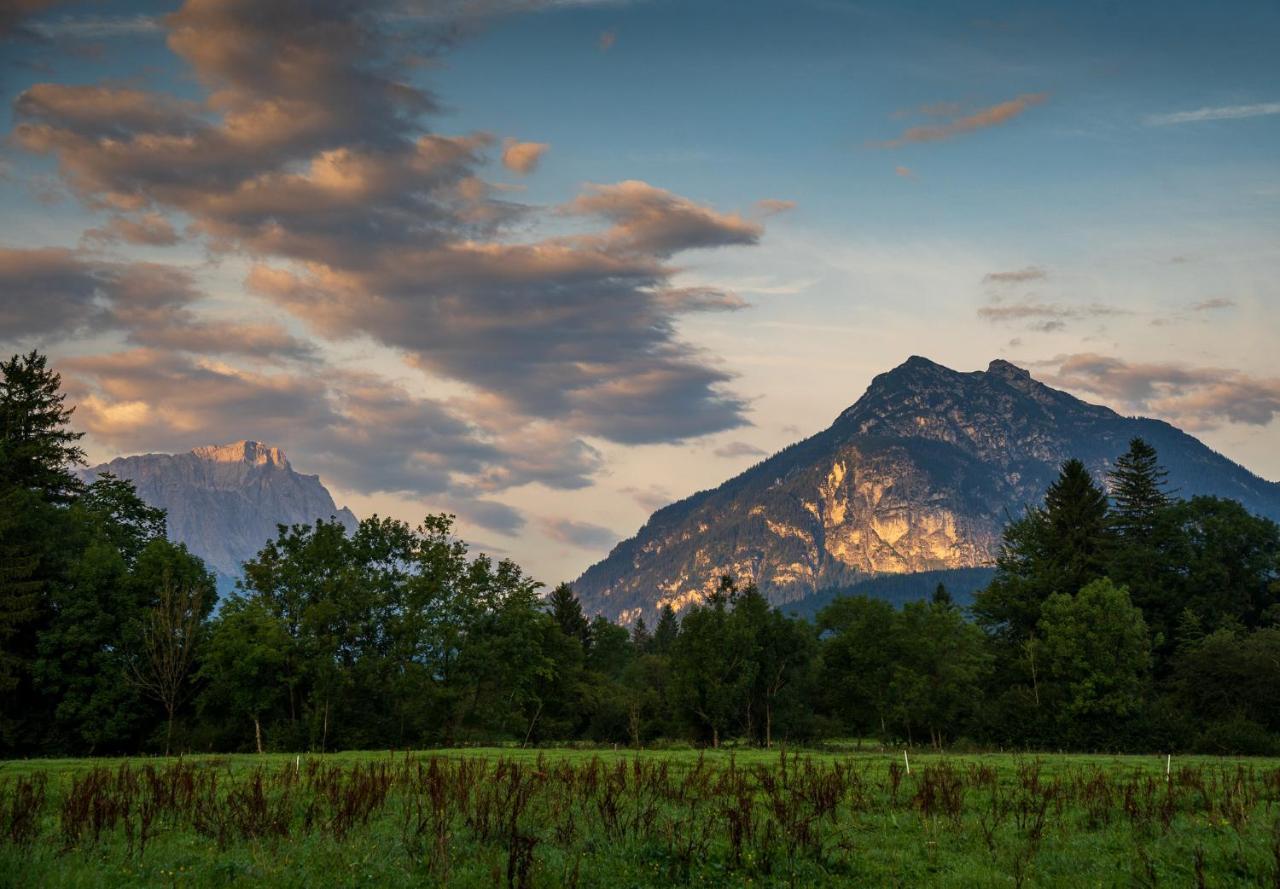 Das Bergquartier - Ferienwohnung Zugspitze Oberau  Zewnętrze zdjęcie